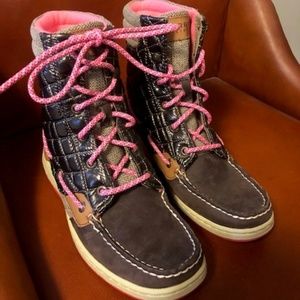 Sperry Top Sider High Top Boots